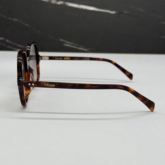 NEW CL40244U 52F CELINE SUNGLASSES HAVANA WOMEN EYEWEAR CELINE CL 40244U - Picture 7 of 12